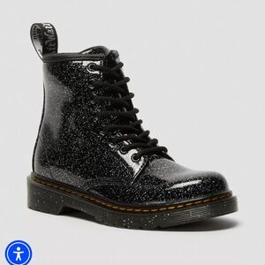 ‼️SALE ‼️ JUNIOR 1460 GLITTER LACE UP BOOTS